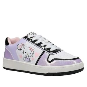Hello Kitty Sneakers with Pink and Purple Accents